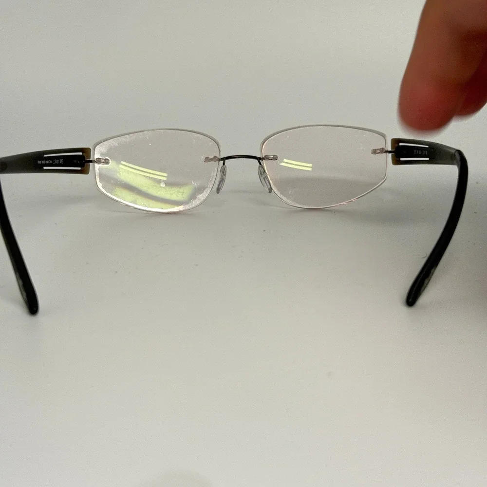 Silhouette 5231 40 6054 Rimless Eyeglasses Brown‎ Made in Austria 17 140 Eyewear